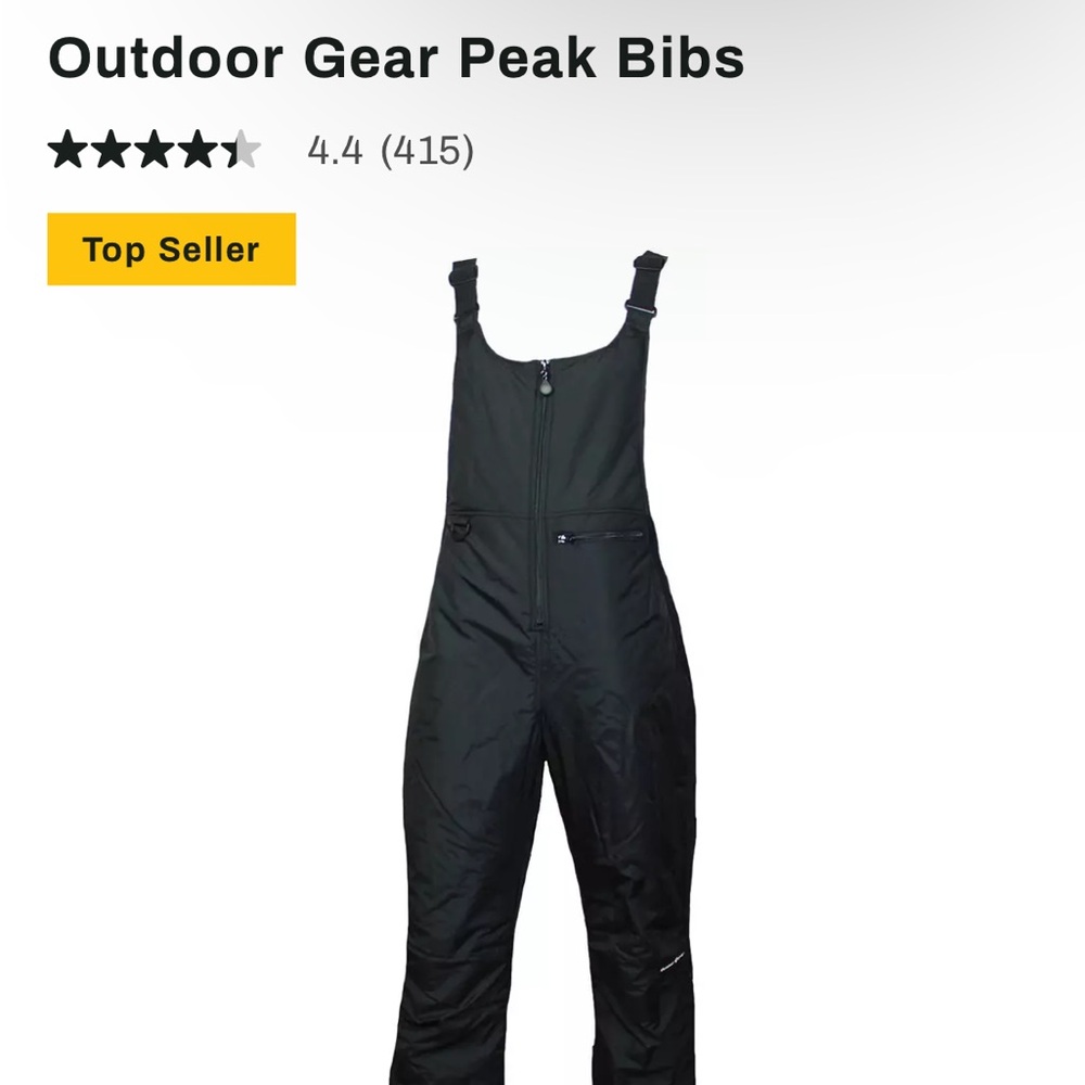 Outdoor Gear Black Snow Overall Bibs
